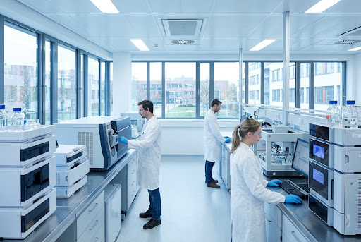 Professional life science laboratory